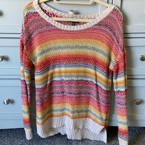 American Eagle Multi-Colored Sweater